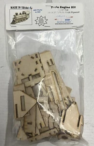 TRAIN ENGINE KIT - 3MM (1/8") BALTIC BIRCH PLYWOOD SanaLoma Laser - Picture 1 of 4