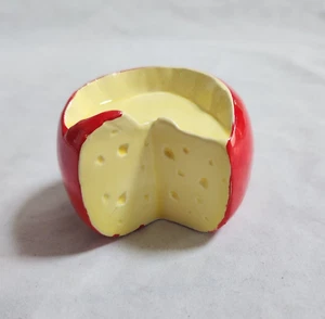 VTG Cheese Wheel Salt OR Pepper Shaker Missing Mouse Topper JAPAN Lefton? H800 - Picture 1 of 11