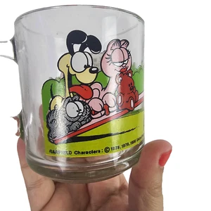 Taza de vidrio Vinage Anchor Hocking Garfield - Imagen 1 de 5