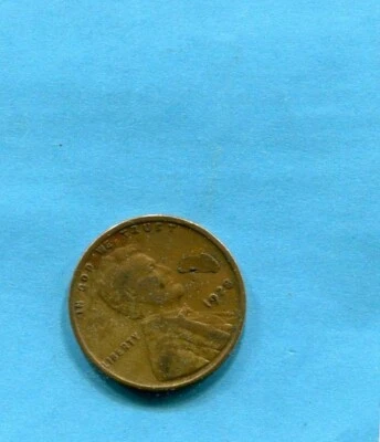 1928 LINCOLN CENT ERROR EXTRA METAL STRUCK THROUGH ABOVE DATE & BOTTOM OF DATE - Image 1 of 2