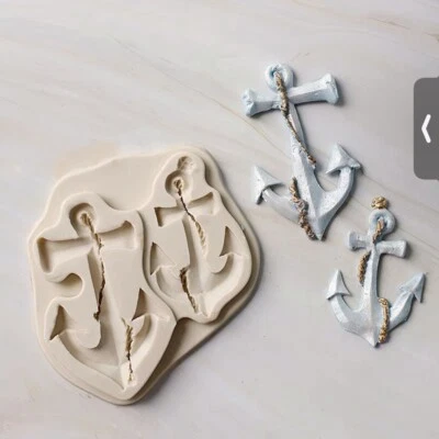 Silicone Assorted Anchor Chocolate Fondant Candle Soap Mould Clay Resin - Image 1 of 3