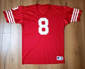 Vintage 90s Mens XL Size 48 Steve Young San Francisco 49ers Champion Jersey - Picture 1 of 10