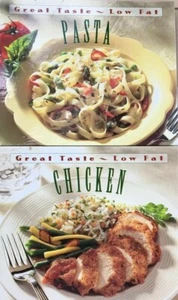 Time Life Books, Great Taste Low Fat, Chicken, Pasta, Hardcover Binder, Like New - Picture 1 of 6