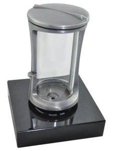 Grablampe, Aluminium, Grableuchte, Grab, Grablaterne, Grabschmuck, Licht, Tod - Bild 1 von 4