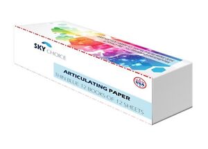 Articulating Paper Thin/Blue 71 Microns 12 Books/Box