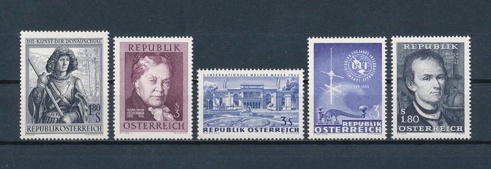 Austria Lot MNH, Single Issues from 1965-6 - Image 1 of 1