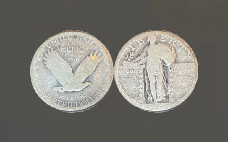 Standing Liberty Quarter Coin 1923 - Image 1 of 1