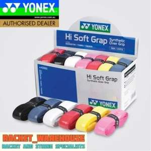 5 X YONEX HI SOFT GRAP BADMINTON TENNIS SQUASH RACKET OVERGRIPS AC420EX - Picture 1 of 2