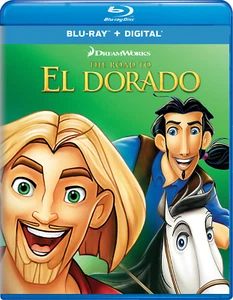 The Road to El Dorado Blu-ray Disc - Animated Adventure Film for Family Fun - Picture 1 of 2