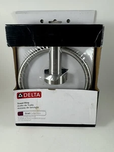 Delta Towel Ring Grail Compel Collection 77146 Stainless Steel Finish - Picture 1 of 2