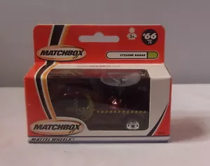 MJ7 Matchbox - fila 2001 1-75 - radar ciclónico MB66 - Burgandy - Imagen 1 de 3