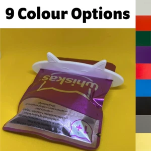 Distributeur de nourriture pour animaux de compagnie pour sacs de nourriture pour chats en plusieurs couleurs ! - Photo 1 sur 5