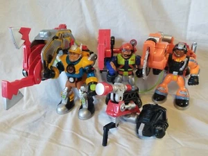 Fisher Price Rescue Heroes Action Figure Lot of 3 - Picture 1 of 12