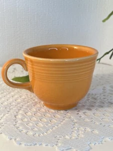 Fiestaware Cup Tangerine Homer Laughlin Coffee Cup Fiesta Orange Mug - Picture 1 of 8