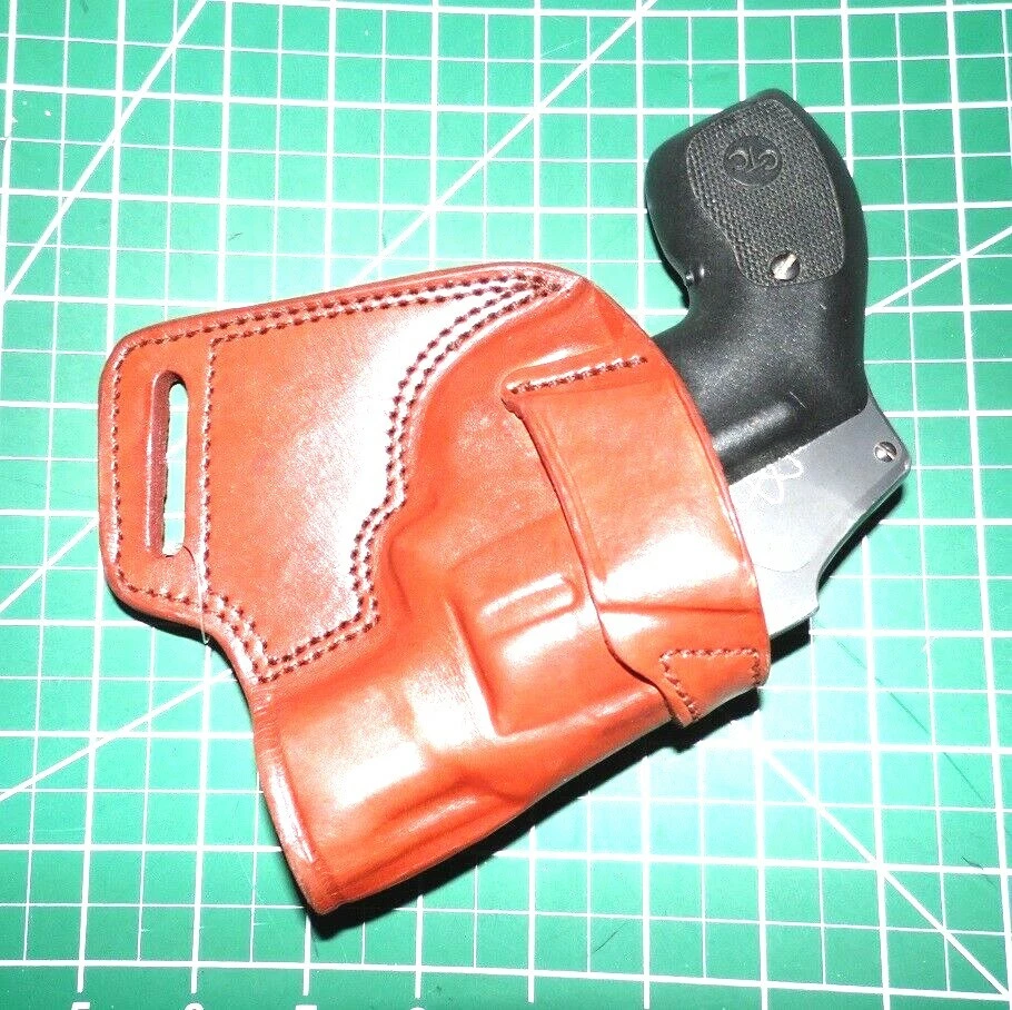 Tagua Mbh-712 RH Brown Leather SOB Holster for S&w 2" J Frame Similar 36 60 442