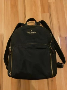 Kate Spade Black Backpack - Picture 1 of 8