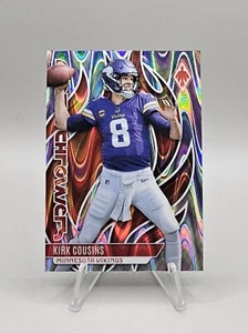 2023 Panini Phoenix - Flame Throwers Silver Seismic #FLA-8 Kirk Cousins 💥  - Picture 1 of 2