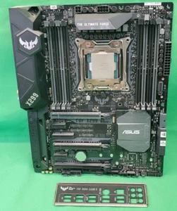 Asus TUF X299 Mark 2 socket LGA 2066 scheda madre + Intel Core i7-7740X (SR3FP) - Foto 1 di 18