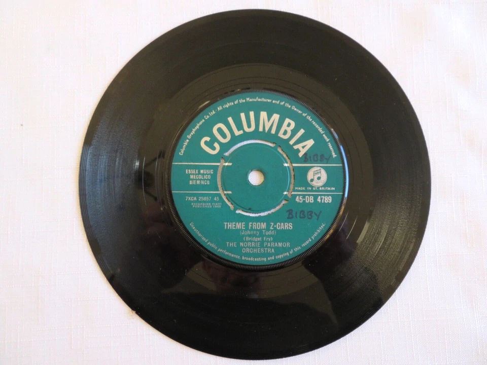 The Norrie Paramor Orchestra* – Theme From Z-Cars     45-DB 4789    VINYL VG+ - Image 1 of 1