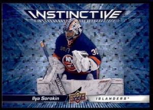 2023-24 Upper Deck Instinctive Sparkle Ilya Sorokin #IN-26 - Imagen 1 de 2