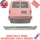 Rear Chrome Steel Bumper For 2005-2014 Ford Econoline E-150 E-250 E-350 Ford EconoLine