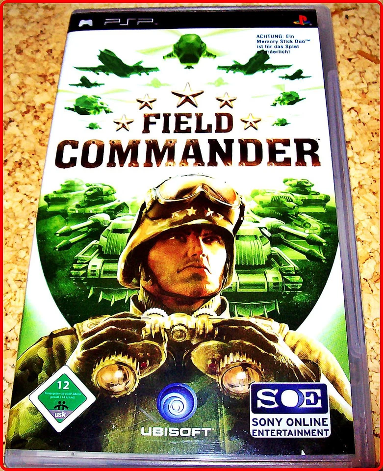 SONY PSP FIELD COMMANDER*KOMMANDIERE.KONTROLLIERE.MARSCHIERE*NUR AUF PSP* - Bild 1 von 1