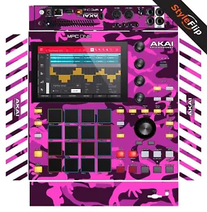 Akai MPC One Skin | Rosa camuflaje | Calcomanía protectora | StyleFlip Skins - Imagen 1 de 1