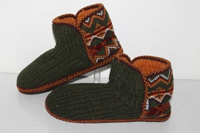 Botas al tobillo Mukluk, #WPL6134, verde bosque/multi, Syn, para mujer XL 11-12 Foto 1 de 4