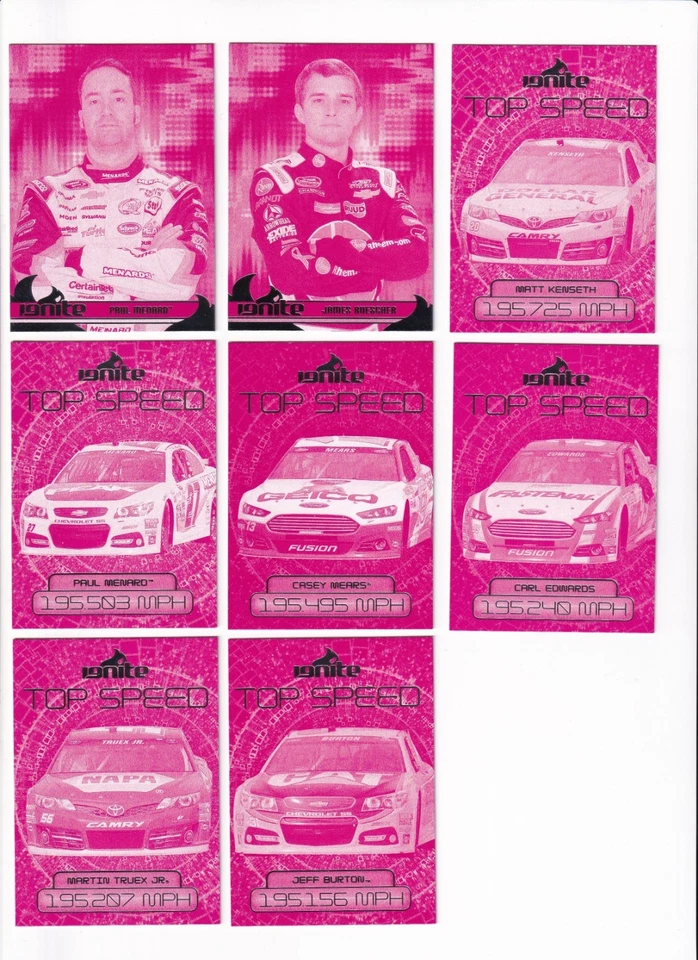 2013 Ignite MAGENTA PARALLEL PROOFS--#48 James Buescher--ONE CARD ONLY! - Image 1 of 1