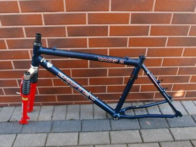 1990's 19" HM EXOTEC Comp 2 MTB frame 48cm + fork Suntour MG90 Ritchey Logic - Image 1 of 4