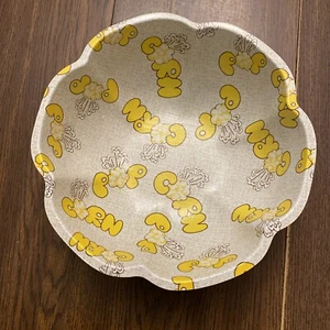 Vintage Popcorn Bowl Scalloped Shape 11” Wide 4” Deep Lightweight 70’s-80’s - Picture 1 of 9