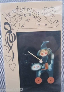 Heartstrings de Helena Cook Angelic Angler Pattern @ 1995 NUEVO Gato Bruja Araña - Imagen 1 de 1