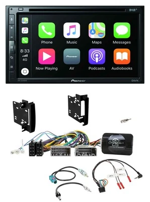 Pioneer DVD 2DIN Lenkrad DAB Bluetooth USB Autoradio für Chrysler Dodge Jeep - Bild 1 von 4