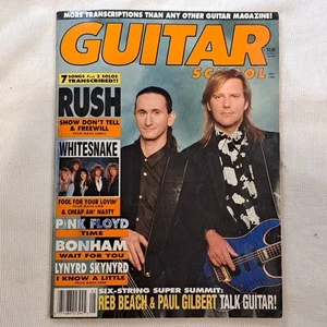 Rush Issue! Guitar School May 1990 – Geddy Lee, Lifeson, RUSH tablature - Vai - Bild 1 von 4