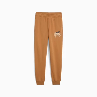 Puma Mid90s Sweatpants Jr Pantalone di tuta felpato da bambino caramel - Imagen 1 de 3