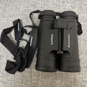 Celestron Outland X 10x42 Binoculars 10x Magnification 42mm Lens with Strap - Picture 1 of 4