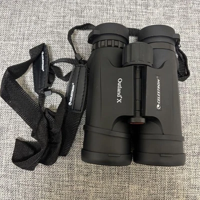 Celestron Outland X 10x42 Binoculars 10x Magnification 42mm Lens with Strap - Image 1 of 4