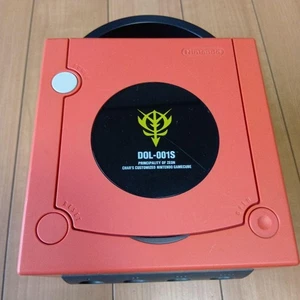 GameCube Console Only Char Aznable Red Rare Edition Nintendo DOL-001 from JAPAN. - Picture 1 of 8