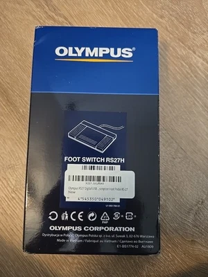 Interruptor de pie Olympus para PC RS27H pedal de transcripción NUEVO Foto 1 de 2