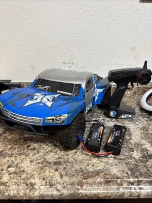 ECX TORMENT  1/10 2wd Remote Controlled Monster Truck Toy short track Untested - Image 1 of 4