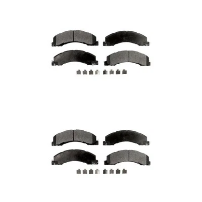 Pastillas de freno cerámicas silenciosas con bajo polvo para Ram 4500 5500 2011-2023 oe1K delanteras traseras Foto 1 de 4