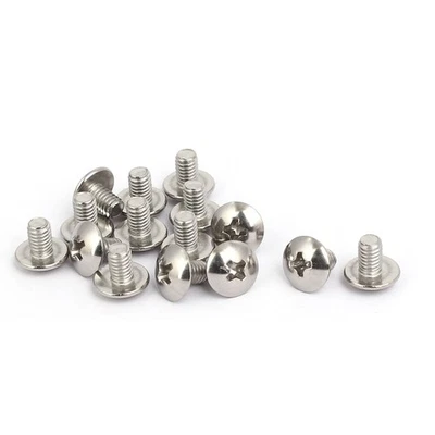 M4 x 6mm acciaio inossidabile 316  a Croce viti macchina 15pcs Foto 1 de 3