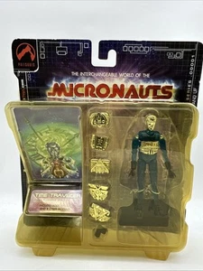 Micronauts Palisades Toys Retro Serie 1 Azul Viajero en el Tiempo Figura 2002 Mego - Imagen 1 de 12