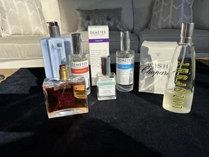 Lot Of 8 Fragrances Demeter, Wish Chopard, Patty Forever, Angel. - Picture 1 of 13