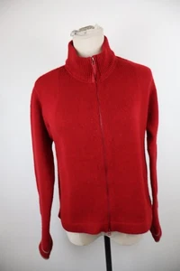 AJ ARMANI JEANS MAGLIONE CARDIGAN LANA DONNA tg 40 WOMAN CASUAL SWEATER VINTAGE - Imagen 1 de 9