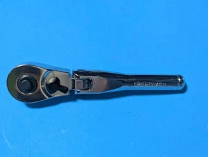 NOS Craftsman 44834 - 3/8” Drive Stubby Flex Head Ratchet Full Polish - USA - Bild 1 von 7