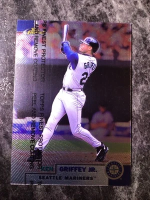 1999 Topps Finest Ken Griffey Jr #200 With Coating Seattle Mariners - Image 1 of 2