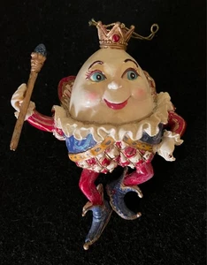 VINTAGE DEPT. 56 STORYBOOK HUMPTY DUMPTY CHRISTMAS ORNAMENT - Picture 1 of 5