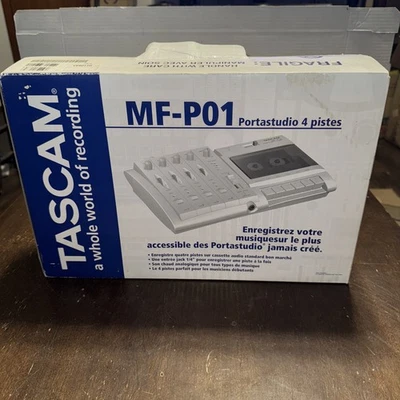 Grabadora Cassette Analógica 4 Pistas Tascam MFP01 No Usada Paquete Original Nº M G2U Foto 1 de 4