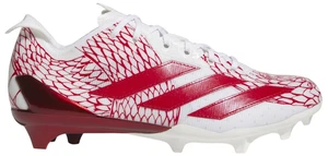 ADIDAS Adizero Electric II Football Cleats White Red US Men's Sz. 8.5 IH8569 NWT - Picture 1 of 7
